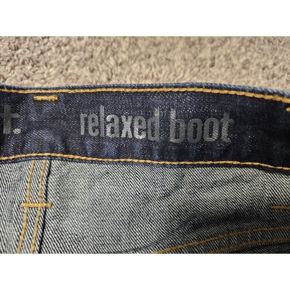 Mens 40X30 Carhartt B310 DRT Relaxed Fit Boot Cut Jeans Distressed - Picture 5 of 9
